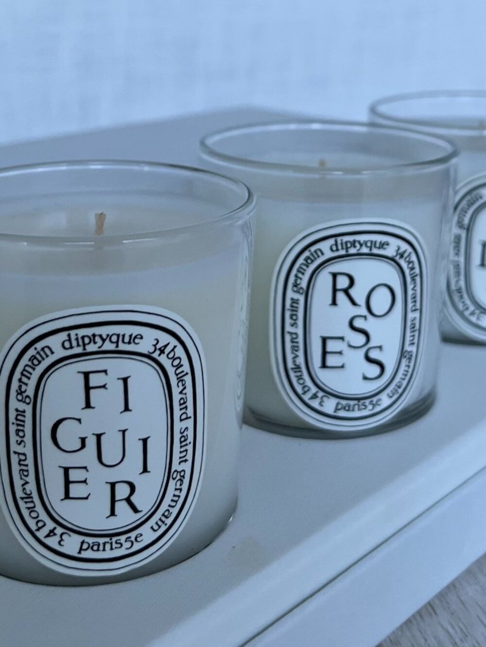 Diptyque Classic Candles (Set of 3) NIB